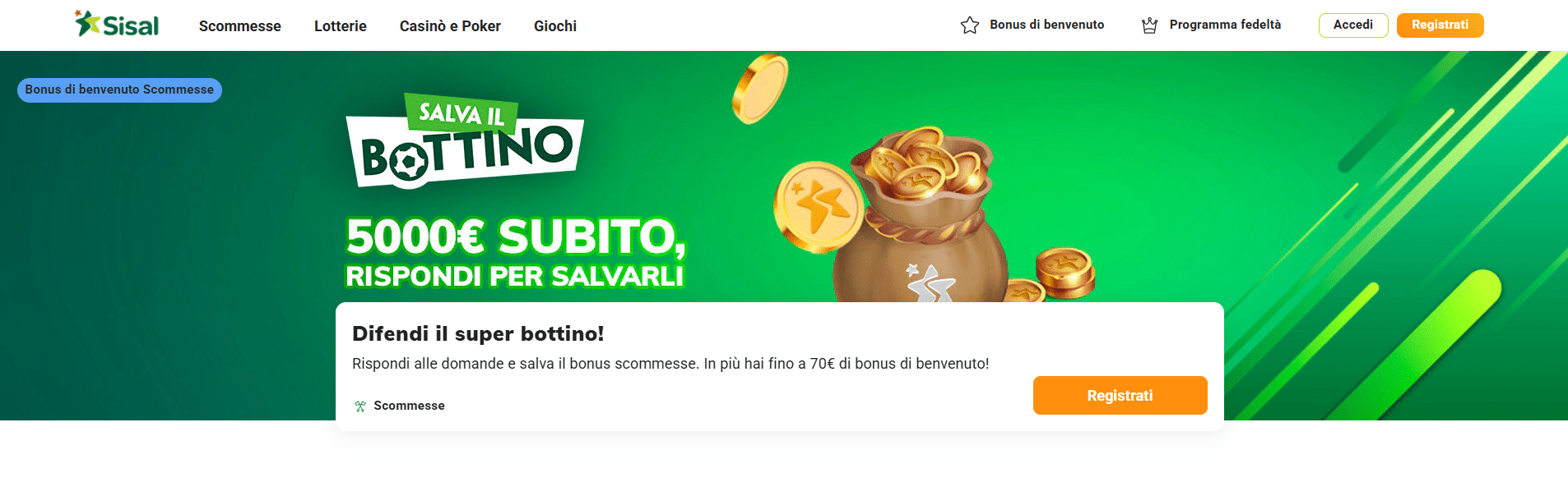 miglior sito scommesse